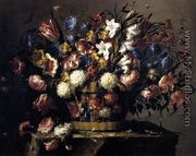 Basket of Flowers 1668-70 - Juan De Arellano