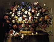 Basket of Flowers c. 1670 - Juan De Arellano