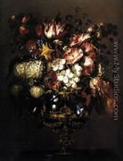 Vase of Flowers-2 1664 - Juan De Arellano