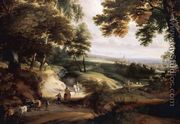 Wooded Landscape - Jacques d' Arthois