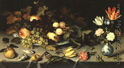 Flowers and Fruit 1620 - Balthasar Van Der Ast