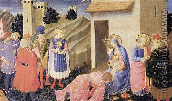 Adoration of the Magi 1433-34 - Angelico Fra
