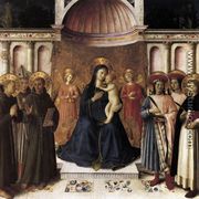 Bosco ai Frati Altarpiece  1450 - Angelico Fra