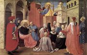St Peter Preaching in the Presence of St Mark 1433 - Angelico Fra