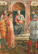 Saint Lawrence before Valerianus (with Benozzo Gozzoli), 1447-49 - Angelico Fra