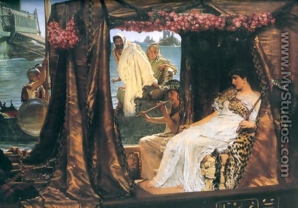Antony and Cleopatra, 1883 - Sir Lawrence Alma-Tadema