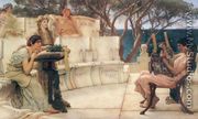 Sappho And Alcaeus 1881 - Sir Lawrence Alma-Tadema