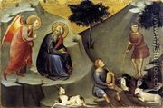 The Annunciation to Joachim c. 1383 - Manfredi de Battilor Bartolo Di Fredi Fredi