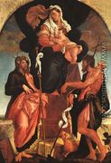 Madonna and Child with Saints 1545-50 - Jacopo Bassano (Jacopo da Ponte)