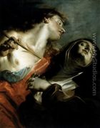 The Ecstasy of St Therese 1745-50 - Giuseppe Bazzani