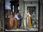 The Betrothal of the Virgin 1518 - Domenico Beccafumi