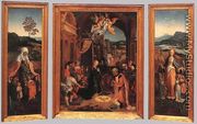 Triptych 1510s - Jan de Beer