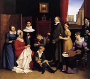 The Begas Family 1821 - Carl the Elder Begas
