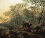 An Italianate Landscape 1654 - Nicolaes Berchem