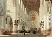 Interior of the St Bavo Church at Haarlem 1665 - Job Adriaensz. Berckheyde