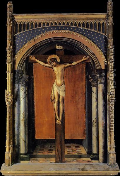 Christ on the Cross 1493-99 - Pedro Berruguette