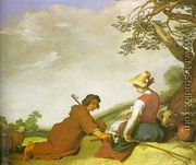 Shepherd and Sherpherdess 1627 - Abraham Bloemaert