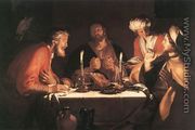 The Emmaus Disciples 1622 - Abraham Bloemaert