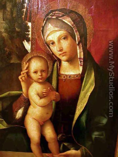 Virgin and Child 1510s - Boccaccio Boccaccino