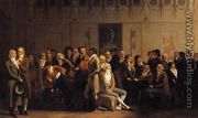 Meeting of Artists in Isabey's Studio 1798 - Louis Léopold Boilly