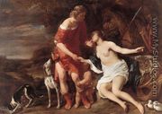 Venus and Adonis c. 1658 - Ferdinand Bol