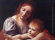The Virgin and Child (detail) 1490s - Giovanni Antonio Boltraffio