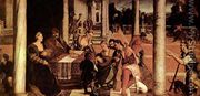 Dives and Lazarus 1540-50 - Bonifacio Veronese (Pitati)