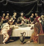 The Last Supper 1570s - Fray Nicolás BORRÁS