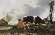 Landscape with Cows 1649 - Anthonie van BORSSUM