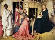 Adoration of the Magi (detail 1) c. 1510 - Hieronymous Bosch