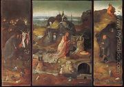 Hermit Saints Triptych c. 1505 - Hieronymous Bosch