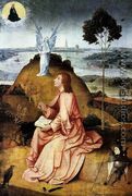 St John the Evangelist on Patmos 1504-05 - Hieronymous Bosch