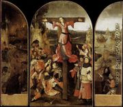 Triptych of the Crucifixion of St Julia - Hieronymous Bosch