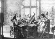 Musical Society c. 1635 - Abraham Bosse