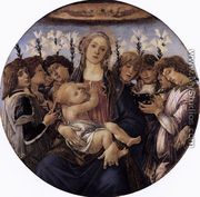 Madonna and Child with Eight Angels c. 1478 - Sandro Botticelli (Alessandro Filipepi)