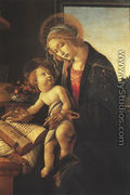 Madonna of the Book (Madonna del Libro) c. 1483 - Sandro Botticelli (Alessandro Filipepi)