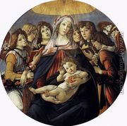 Madonna of the Pomegranate (Madonna della Melagrana) - Sandro Botticelli (Alessandro Filipepi)