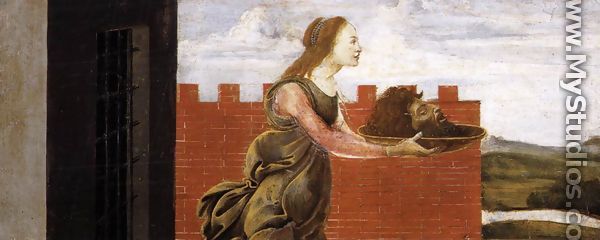 Salome with the Head of St John the Baptist c. 1488 - Sandro Botticelli (Alessandro Filipepi)