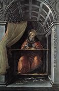 St Augustine in His Cell 1490-94 - Sandro Botticelli (Alessandro Filipepi)