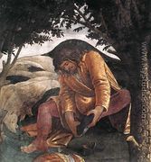 The Trials and Calling of Moses (detail 4) 1481-82 - Sandro Botticelli (Alessandro Filipepi)