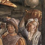 The Trials and Calling of Moses (detail 5) 1481-82 - Sandro Botticelli (Alessandro Filipepi)