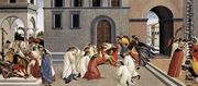 Three Miracles of St Zenobius 1500-05 2 - Sandro Botticelli (Alessandro Filipepi)