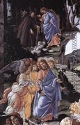 Three Temptations of Christ (detail 1) 1481-82 - Sandro Botticelli (Alessandro Filipepi)