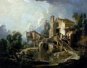 The Mill at Charenton 1750s - François Boucher