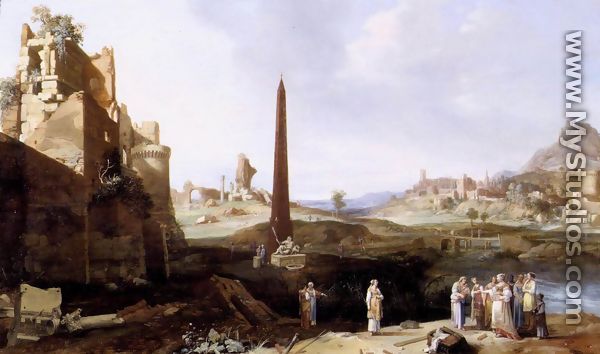 The Finding of Moses 1639 - Bartholomeus Breenbergh