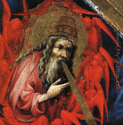 The Annunciation (detail 3) 1393-99 - Melchior Broederlam