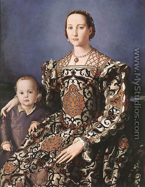 Eleonora of Toledo with her son Giovanni de