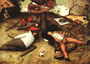 The Land of Cockayne 1567 - Pieter the Elder Bruegel