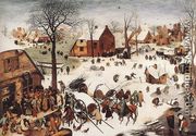 The Numbering at Bethlehem 1566 - Pieter the Elder Bruegel