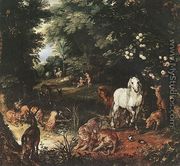 The Original Sin (detail) 1616 - Jan The Elder Brueghel